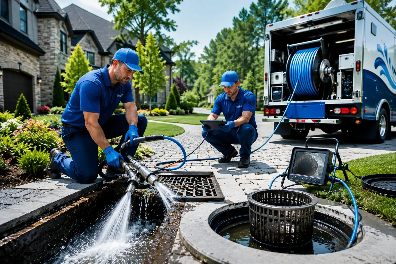 Local outdoor drain cleaning professionals in Arenzville, IL